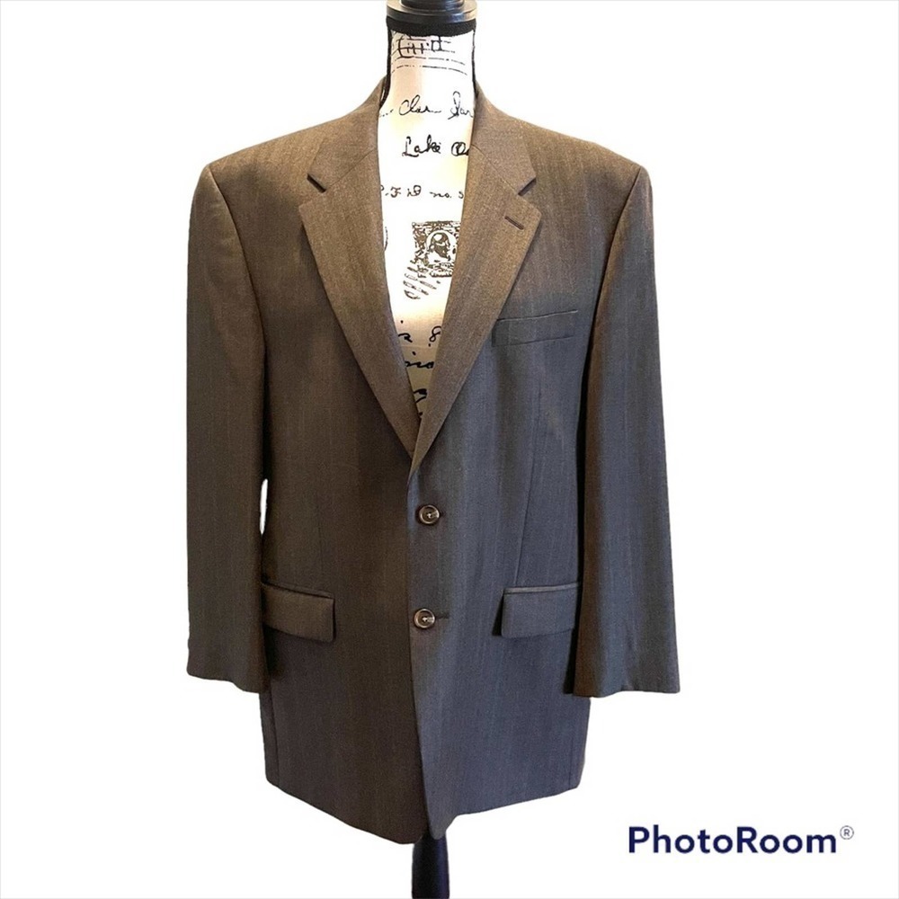 LRL Lauren Ralph Lauren Suit Blazer Jacket Sport Coat Brown size 42R office